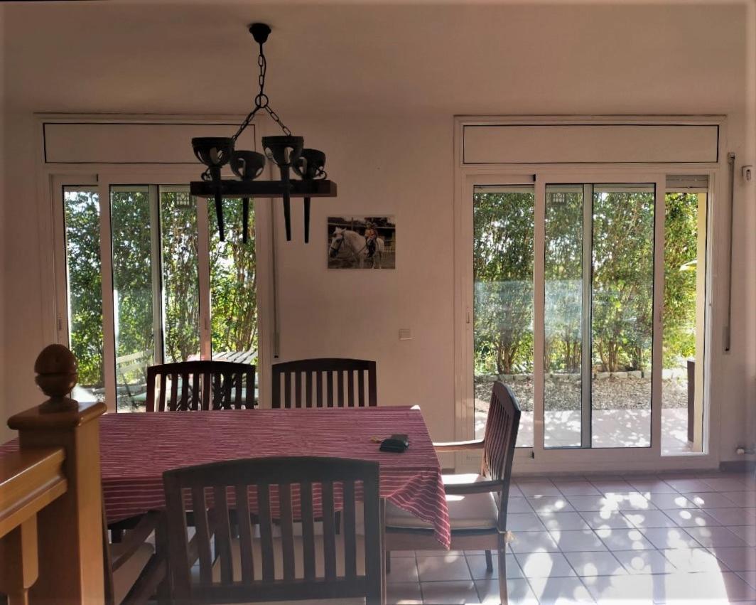 Villa Casa Bella Vista en montaña con vistas al mar y piscina privada Cunit Exterior foto